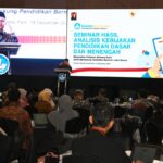 Suasana Seminar Hasil Analisis Kebijakan Pendidikan Kemendikdasmen 2025 tentang pendidikan berbasis bukti